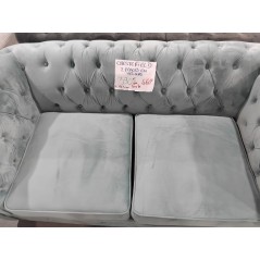 Table basse 2 portes Nyos 60 x 40,7 cm MDF beige