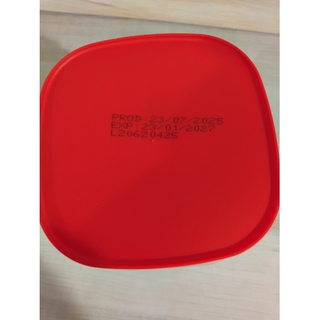 Table à dîner Taho 150 x 80 cm verre et métal