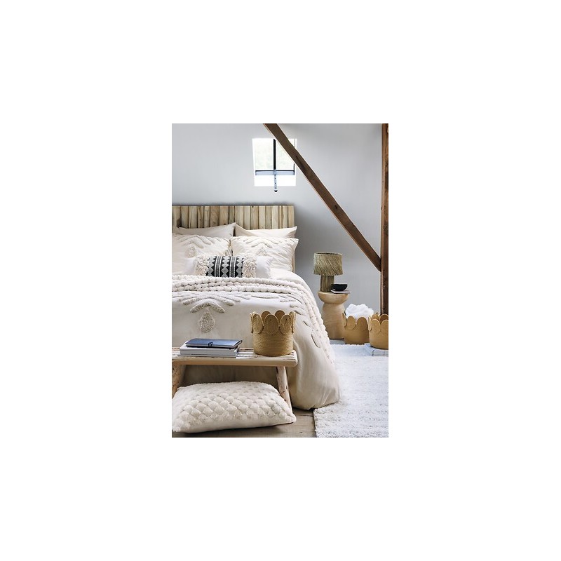 Clic-clac mini en velours côtelé Beige