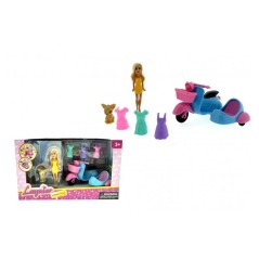 Suspension pétales Naya diam 72 cm lin beige