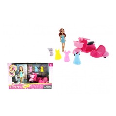 Lampadaire droit Gaida haut 150 cm naturel