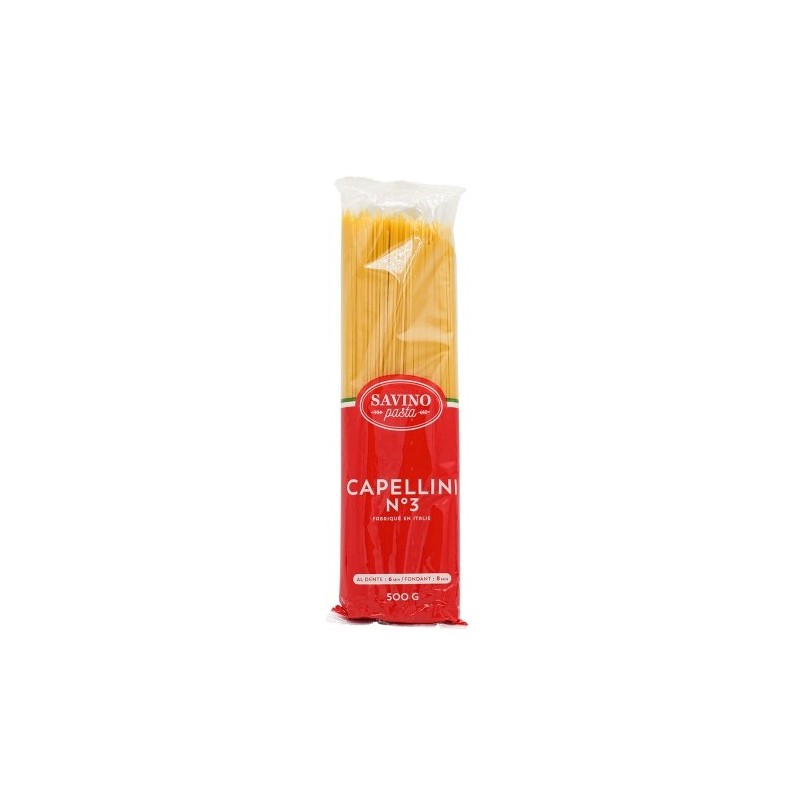 Pâtes Capellini n°3 pqt 500g