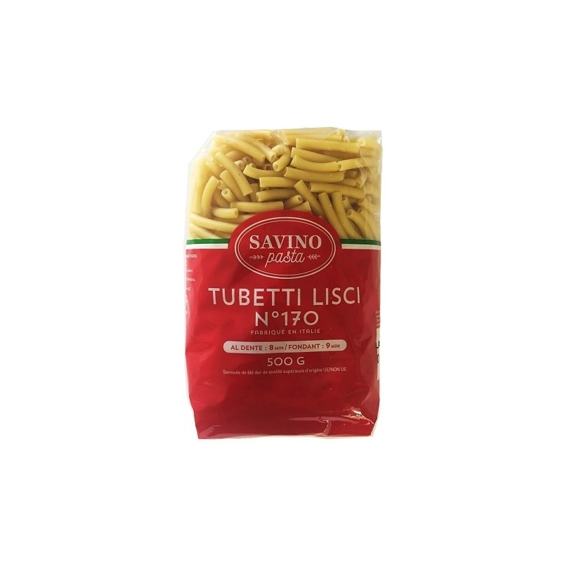 Pâtes Tubetti Lisci n°170 pqt 500g