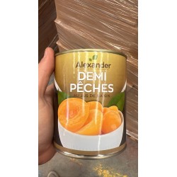 DEMI PECHE AU SIROP 800GR