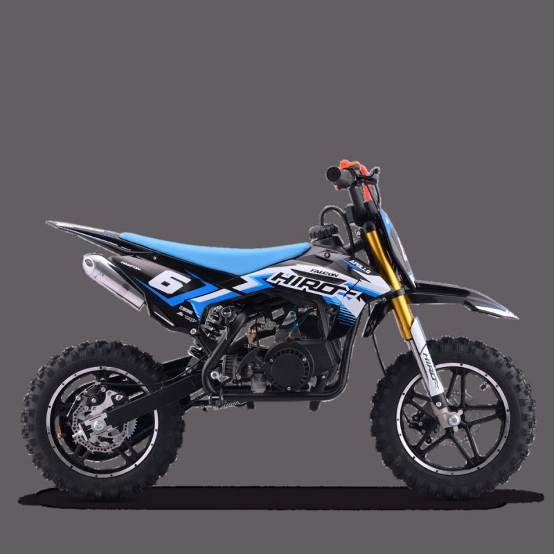 Pocket bike enfant hiro falcon 49cc Bleu