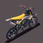 Pocket bike enfant hiro falcon 49cc Jaune.