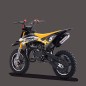 Pocket bike enfant hiro falcon 49cc Jaune.
