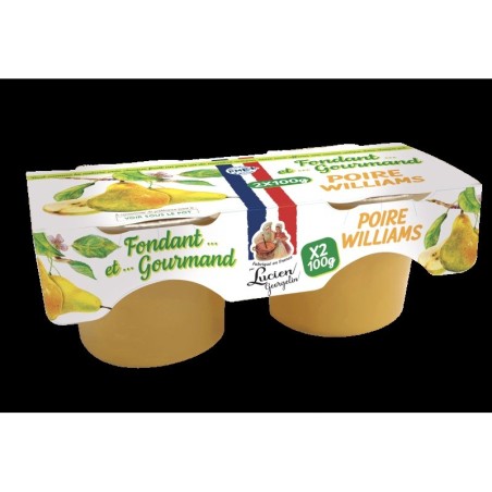 DESSERT DE POIRE WILLIAMS - FONDANT ET GOURMAND - 2X100G