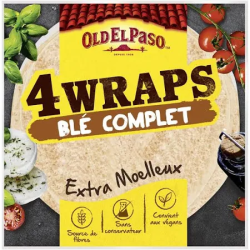 Wraps de blé complet Old El Paso
