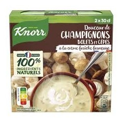 Soupe Velouté Champignons Bolets Cèpes KNORR