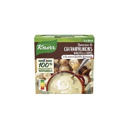 Soupe Velouté Champignons Bolets Cèpes KNORR