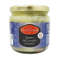 Gésiers de canard confits pot 385g