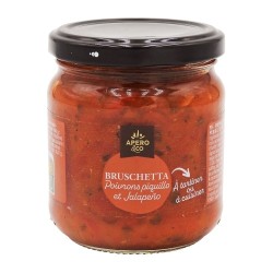 Bruschetta poivrons piquillo et jalapeno pot 190g