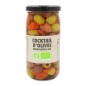 Cocktail d'olives dénoyautées BIO bocal 37cl