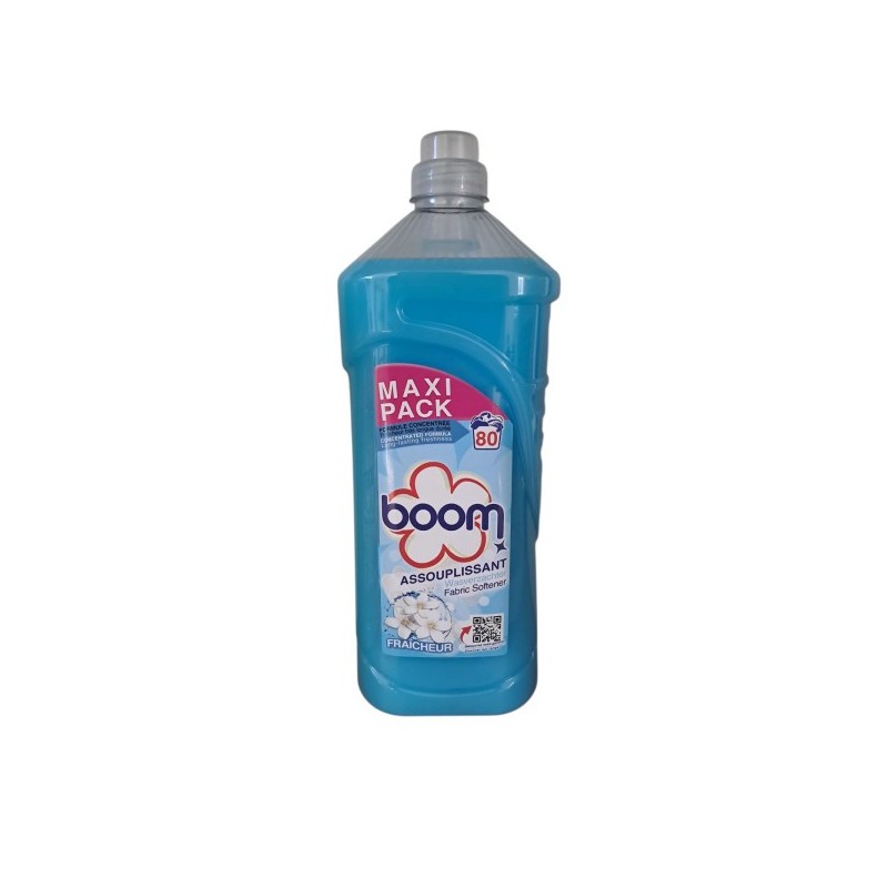 Assouplissant Concentré BOOM! Fraîcheur Classique 2L 80 lavages