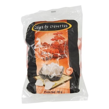 Chips de crevette paquet 80g