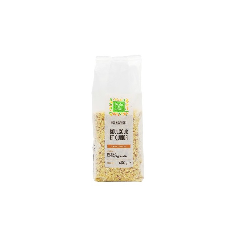 Mélange de boulgour et quinoa paquet 400g
