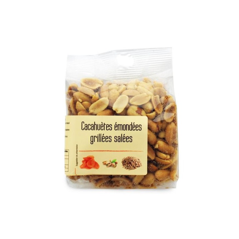 Arachides blanches grillées salées