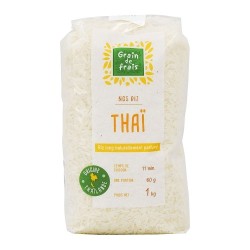 Riz parfumé Thaï paquet 1kg Grain de Frais