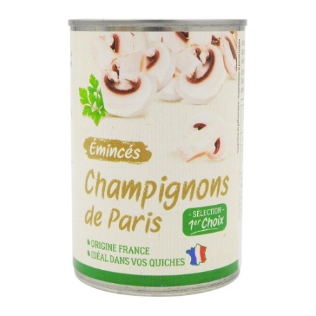 Champignons Paris émincés