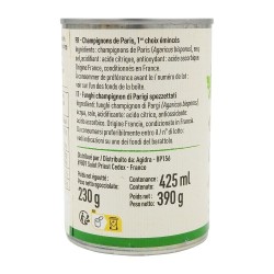 Champignons Paris émincés