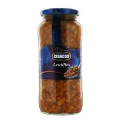 Lentilles bocal 400g