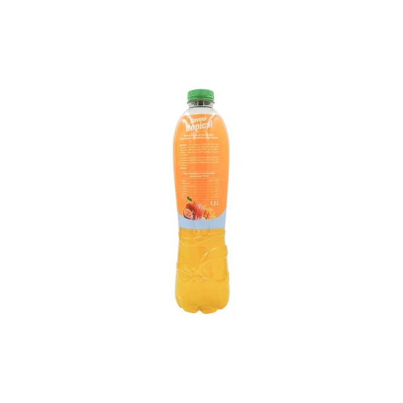 Boisson saveur tropical bouteille 1.5l