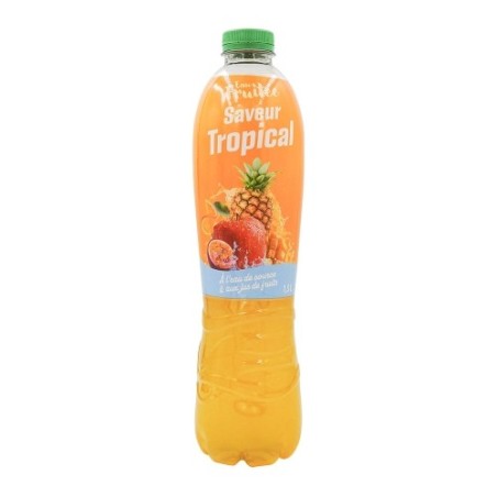 Boisson saveur tropical bouteille 1.5l