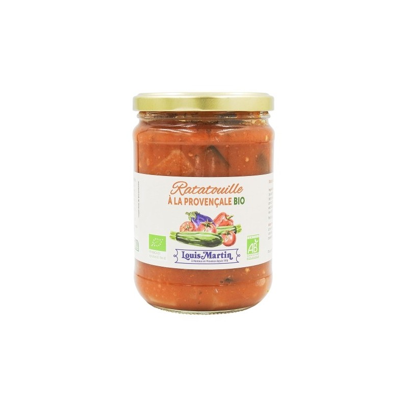 Ratatouille cuisinée BIO bocal 520g