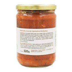 Ratatouille cuisinée BIO bocal 520g