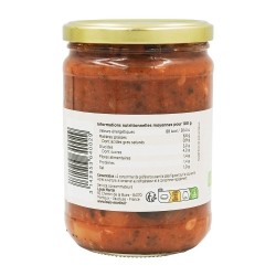 Courgettes cuisinées BIO bocal 520g