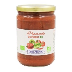 Piperade au piment d'espelette BIO bocal 520g