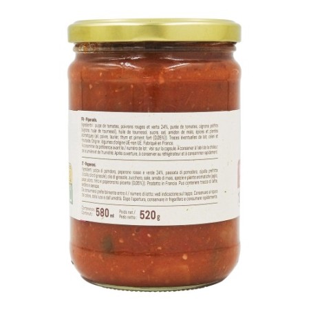 Piperade bocal 520g