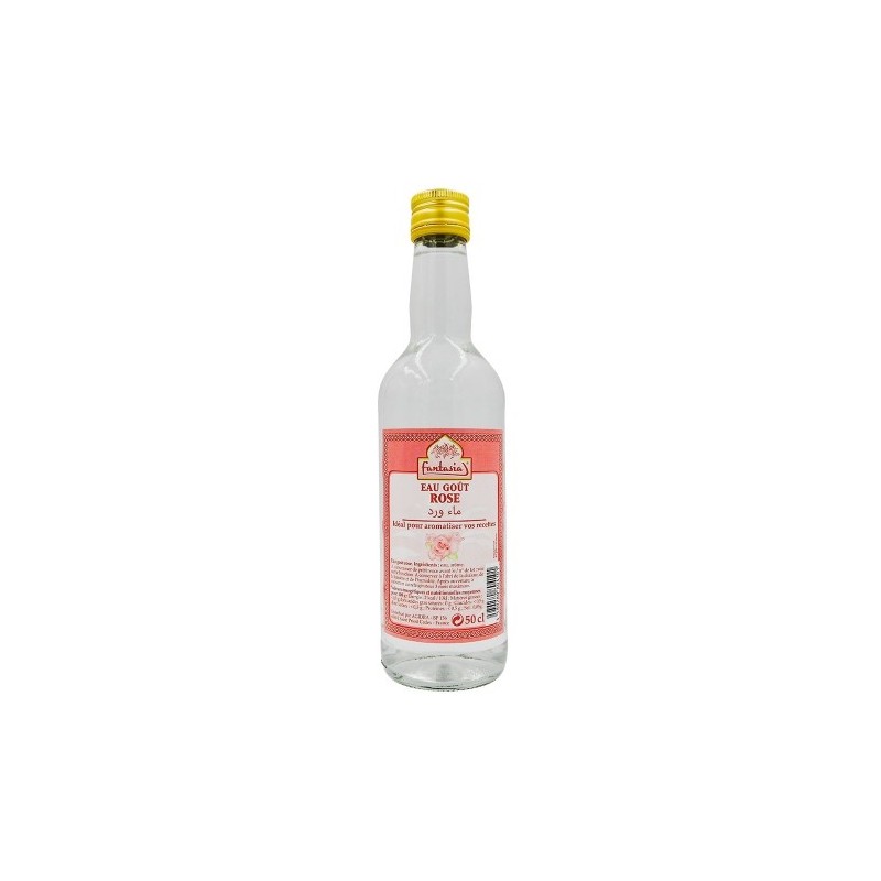 Eau goût rose bouteille 50cl Eau goût rose bouteille 50cl
