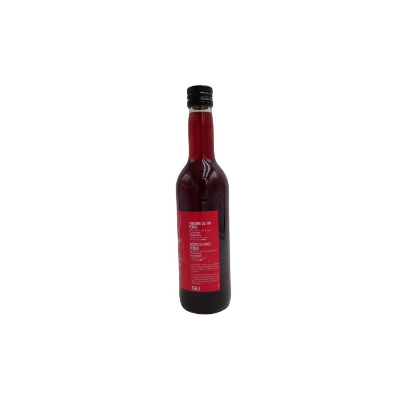 Vinaigre de vin rouge affiné bouteille 50cl Vinaigre de vin rouge affiné bouteille 50cl