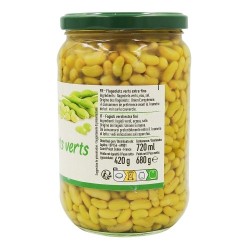 Flageolets verts extra fins bocal 420g
