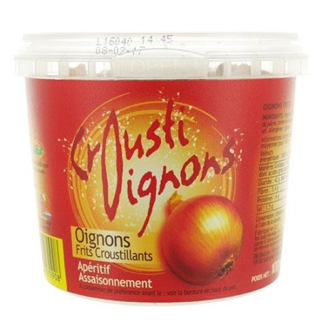 Oignons frits croustillants boîte 100g
