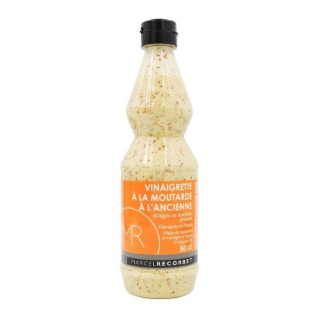 Sauce vinaigrette moutarde à l'ancienne btle 500ml