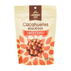 Arachide enrobées saveur sweet chili doypack 200g