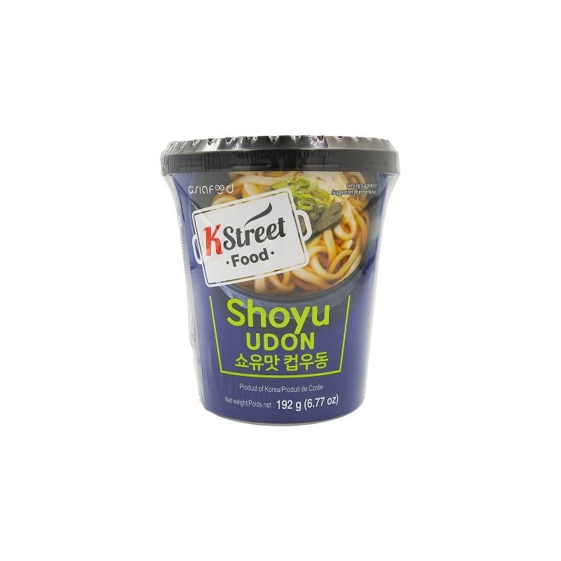 Nouilles udon instantanées saveur shoyu bol 192g